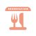 Reservation transparent icon. Reservation symbol design from Restaurant collection. Simple element vector illustration on transparent background.